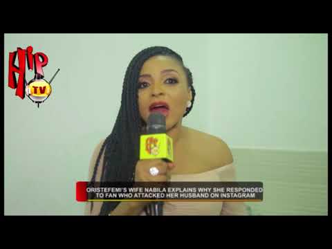 ORITSEFEMI'S WIFE EXPLAINS WHY SHE RESPONDED TO FAN WHO ATTACKED HER HUSBAND ON INSTAGRAM