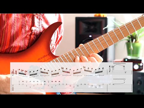 StealThisLick #007 - Yngwie Malmsteen diminished sweep picks (Lesson with TAB)