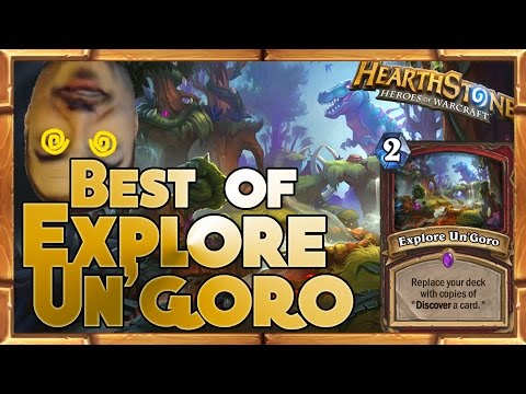 Hearthstone - Best of Explore Un'Goro - Funny and lucky Rng Moments