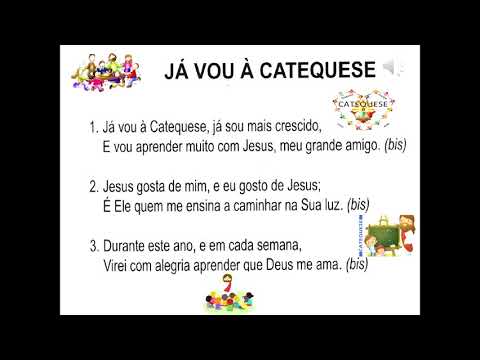 Já vou à catequese, já sou mais crescido