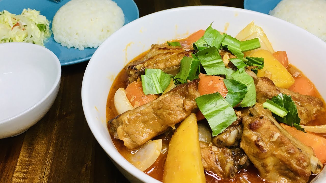 Sườn Heo Nấu Lagu