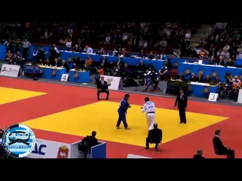 European Judo Championship Chelyabinsk 2012 Semifinal -100kg MAKHMADOV Zafar (RUS)-ZEEVI (ISR)