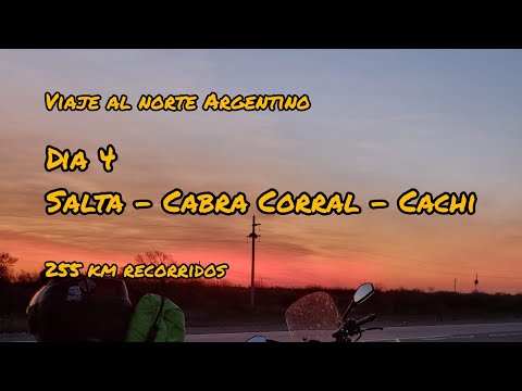 Viaje al Norte en moto - Dia 4: Salta - Cabra Corral - Cachi 