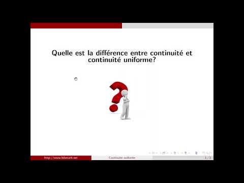 Uniform continuity and continuity: what are the differences?