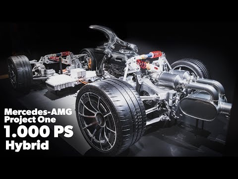 Mercedes AMG Project One Hypercar X1 Drivetrain