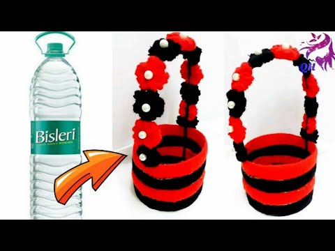 Best out of waste|| How to make a bag from water bottle||Water bottle craft|| Queen's home Video