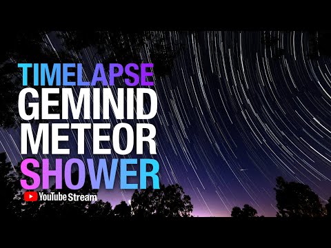 Captured Geminids Meteor Shower in real time on camera | Geminids  Meteor Shower 2022
