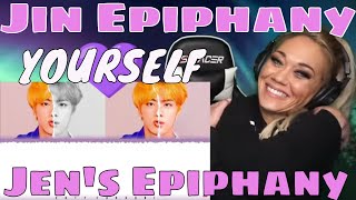My First Time Reaction | BTS Jin Epiphany lyrics color coded | Just Jen First Reaction Jin Epiphany