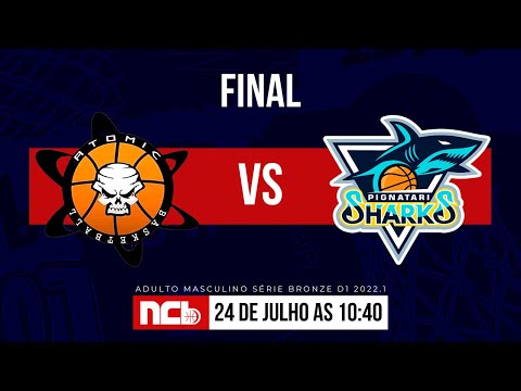 ATOMIC/ MOGI X SHARKS - FINAIS NCB ADM SERIE BRONZE D1 2022.1