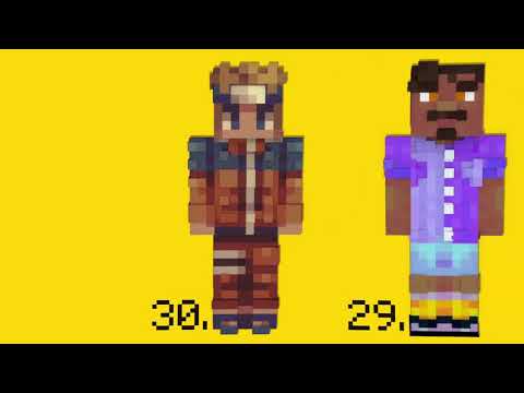 Top 30 minecraft skins 2021