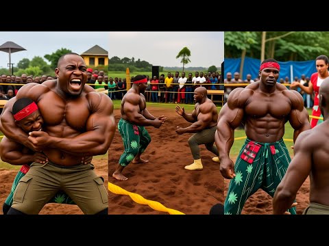 AFRICAN Bodybuilder MR WAD vs. UGANDA'S Strongest Man! 🌍💥 The Ultimate Strength Test