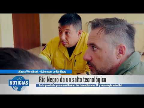 EN RÍO NEGRO MONITOREAN INCENDIOS CON IA Y TECNOLOGÍA SATELITAL