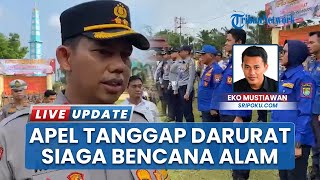 Polres Musi Rawas Gelar Apel Tanggap Darurat Cuaca Ekstrem, Waspadai Potensi Bencana Alam