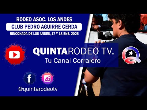SERIE CABALLOS  / RODEO CLUB PEDRO AGUIRRE CERDA DE CALLE LARGA 17 Y 18 ENERO 2026