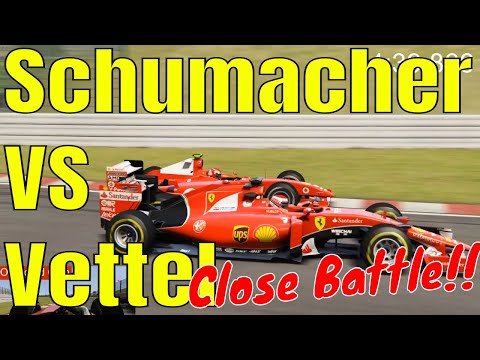 Ferrari F1 2004 Michael Schumacher VS Ferrari F1 2017 Sebastian Vettel at Suzuka in 5 MINUTES
