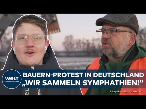 BAUERN-PROTESTE IN DEUTSCHLAND: Neue Aktionen! Landwirte blockieren viele Auffahrten zu Autobahnen