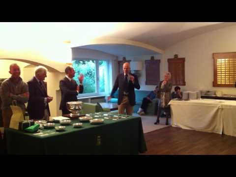 Premiazione gara di golf Haston&Aston Ottobre 2011