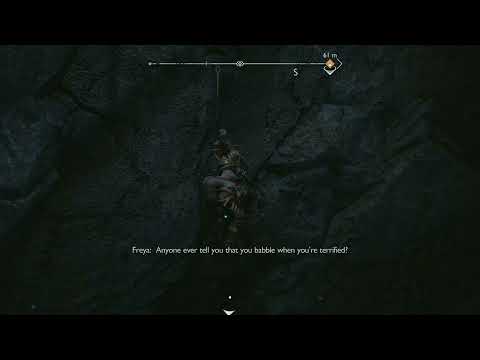 Mimir babbling and angry on Freya #godofwarragnarok #godofwar #mimir #freya #gaming #tarnishedblade