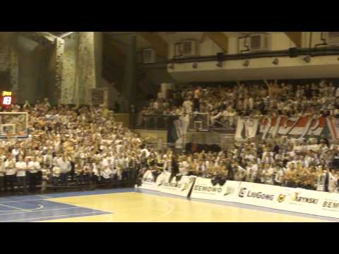 Groundhopping.pl: Legia Warsaw - Wisla Cracov basketball  - atmosphere sample