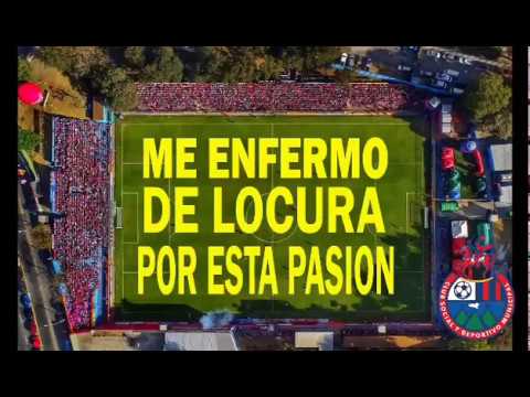 "Yo soy del Escarlata" Barra: La Banda del Rojo &bull; Club: Municipal