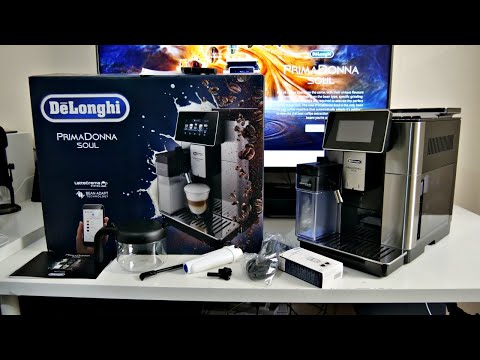 DeLonghi Primadonna Soul ECAM 610.75.MB Bean to Cup Kavos aparatas - Sidabrinis