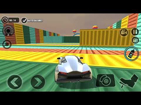 Impossible Car Stunt Driver Games STUNTS MODE V4 2022  - Mega Ramp Mode - Android GamePlay #7