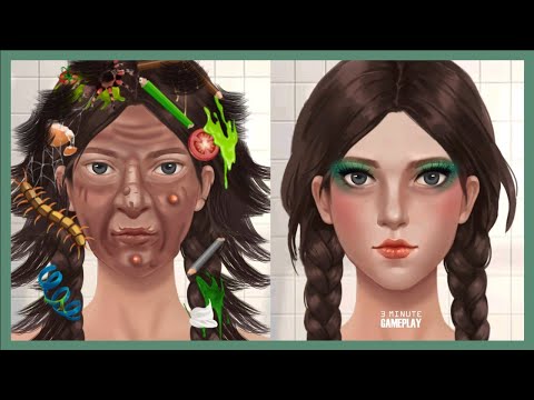 Crazy Makeover: ASMR Makeup | 3 Minute Gameplay Level 1 - YouTube
