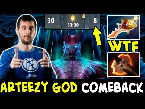 EG Rapier Comeback — Arteezy GOD Battle Fury Terrorblade
