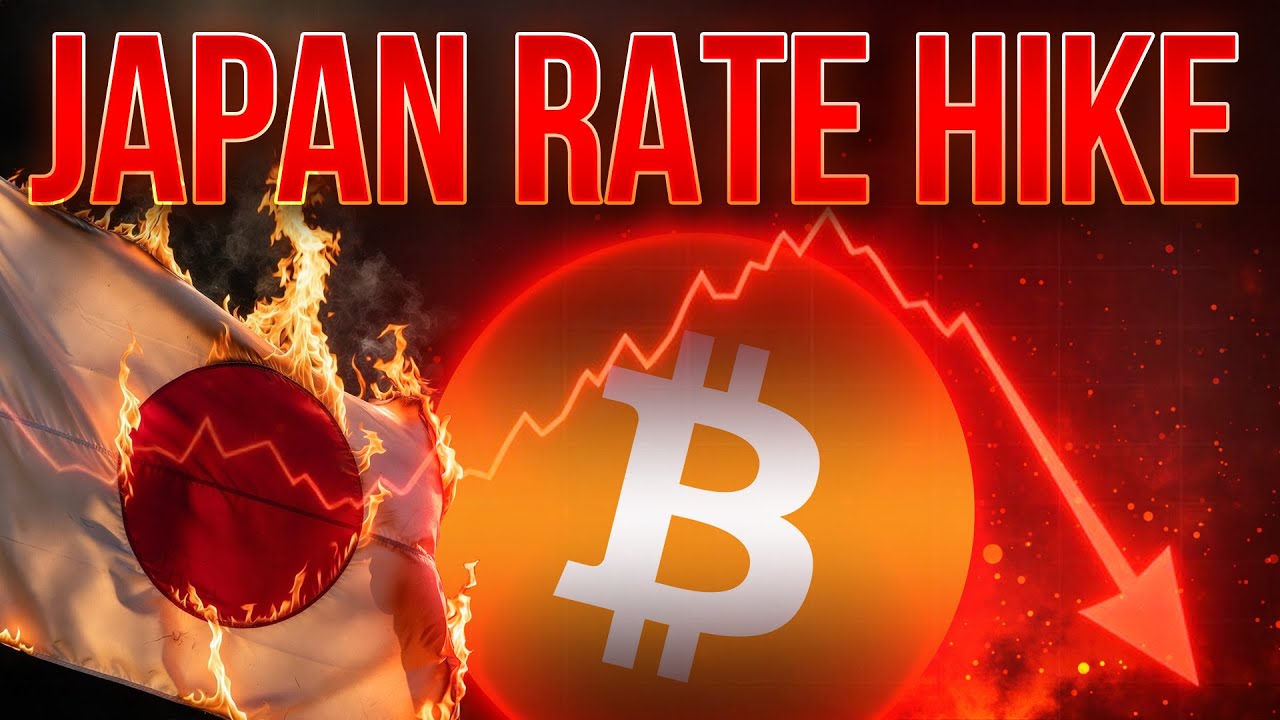Japan Rate Hike Countdown📉Crypto Crash Market Update🔥