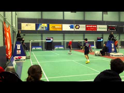 Malaysian June Wei Cheam 2nd round MS Yonex Dutch Junior