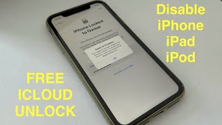 Permanently Bypass 2024! how to DNS Unlock Disable iphone in world ✅Skip iphone forgot ID password✅
