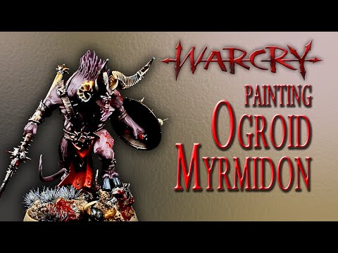 Painting an Ogroid Myrmidon for Warhammer Warcry