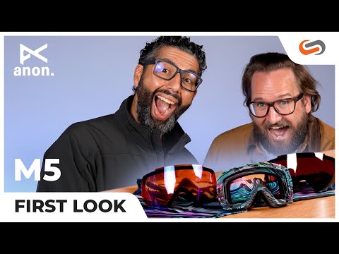 The Best Snow Goggle EVER Gets an UPDATE! Anon M5 First Look!
