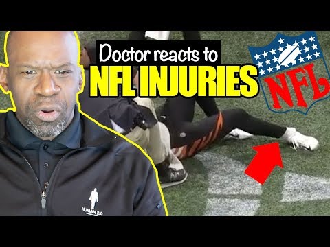 Real Doctor Reacts to NFL FOOTBALL INJURIES Video