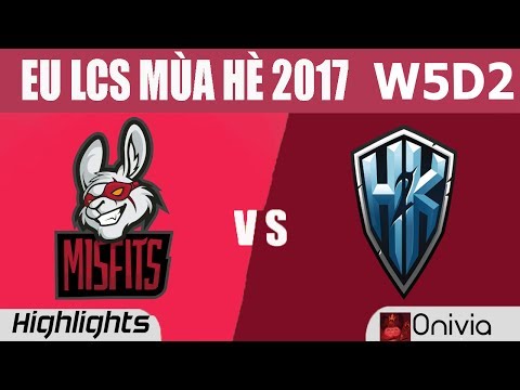 MSF vs H2K Highlights Game 2 EU LCS SUMMER 2017