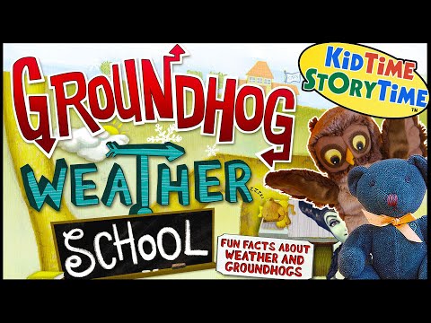 Groundhog Weather School 🦫 Groundhog Day for kids read aloud 📚 STEM book for kids