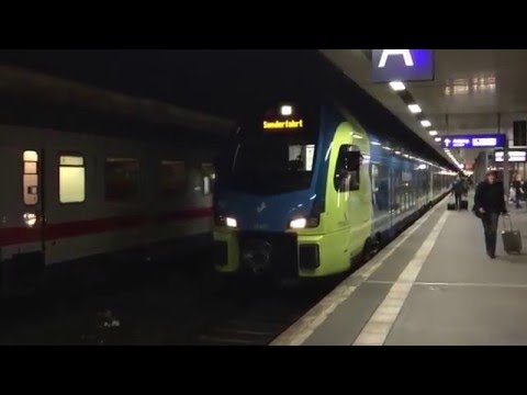 ET 607 DPE 20851 als "RE 60  Ems-Leine-Express" bei der Ausfahrt Hannover Hbf