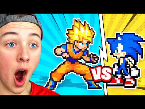 GOKU vs SONIC (who is stronger?)