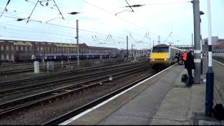 preview picture of video 'Doncaster Station Sunday 6th January 2013'