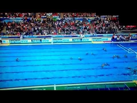 Water polo Italy - Croatia quarter final European Championships Budapest 2014