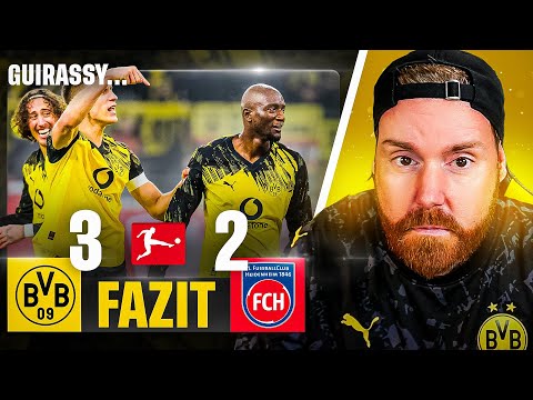 FAZIT | BVB – Heidenheim ⚡ Dieser Sieg macht mehr Fragen als Freude… 🫠