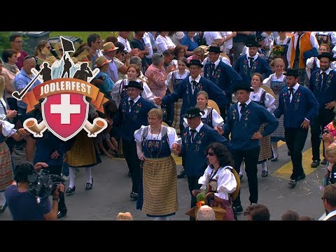Festumzug vom 63. Zentralschweizerisches Jodlerfest 2019 aus Horw LU