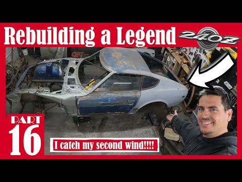 240z Build (Part 16) Complex Metal Fab/Repair broken down into steps!