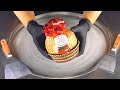 ASMR Grand Ferrrero Rocher Ice Cream Rolls Satisfying Chocolate Tapping And Scratching Tingles