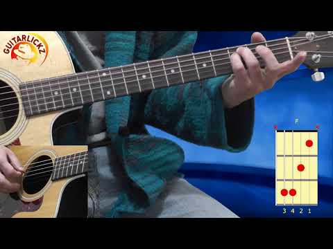 Bon Jovi Wanted Dead Or Alive Acoustic Lesson | intro | verse | chorus