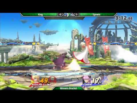 EVAC 15/9/16 - King (Rosalina) vs Spewis (Corrin) - Smash 4
