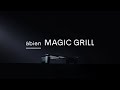 Abien Barbecue de table Magic Grill Blanc