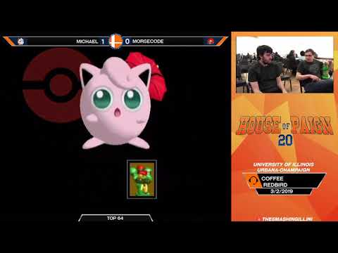 [HOP 20] UGSG | Michael (Jigglypuff) vs. Morsecode762 (Samus) SSBM Singles Top 64