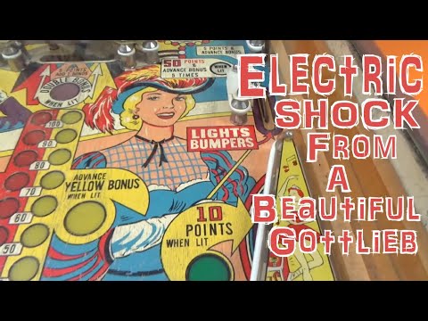 This Beautiful 1966 Gottlieb MAYFAIR Pinball Was Legendary Artist Roy Parker's Final Artwork!