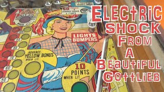 This Beautiful 1966 Gottlieb MAYFAIR Pinball Was Legendary Artist Roy Parker's Final Artwork!